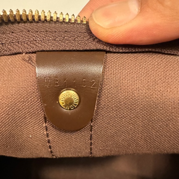 Louis Vuitton Keepall Bandouliere Bag Damier Ebene 45 - Picture 6 of 16